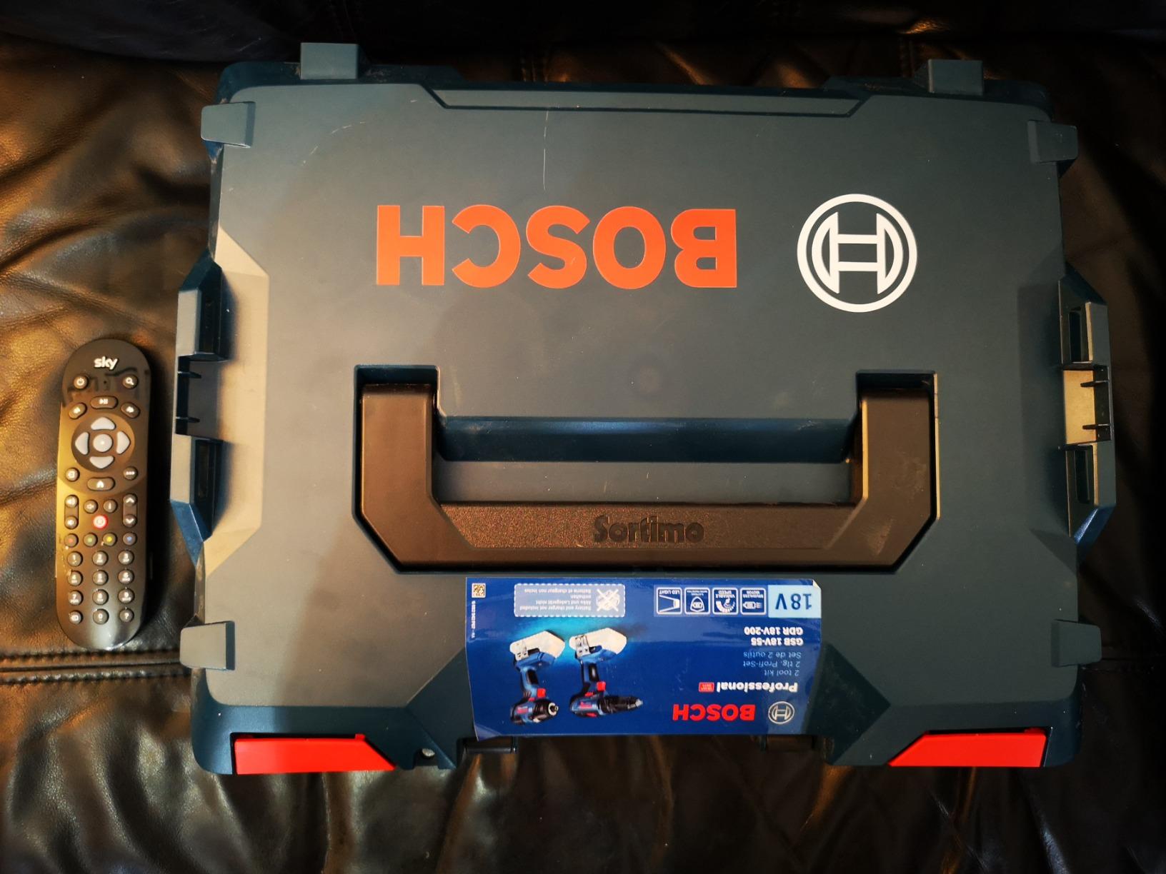 Bosch GDR 18V-200 + GSB 18V-55 coffret L-BOXX sans batterie