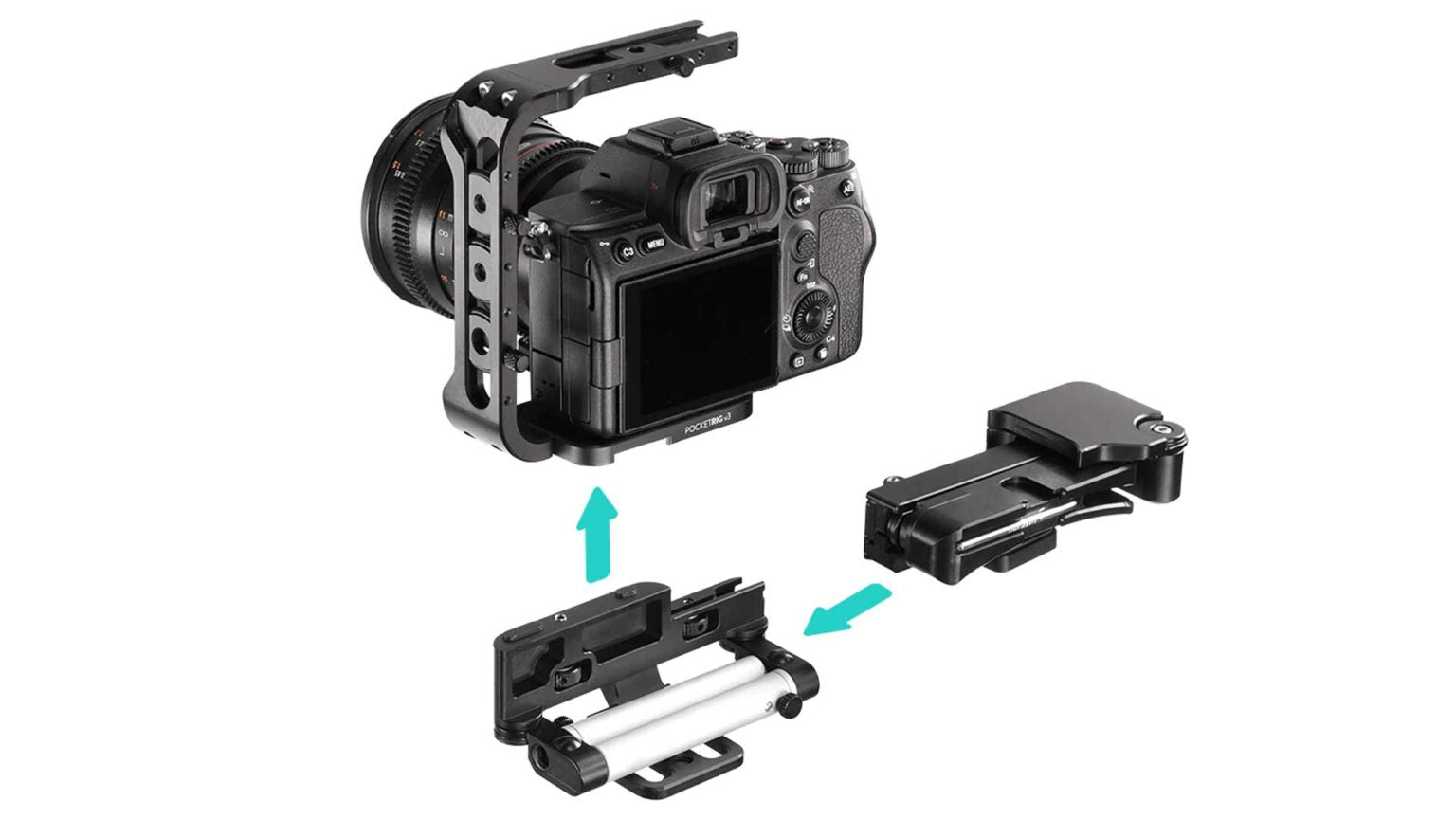 Edelkrone PocketRIG v3 rig caméra épaule