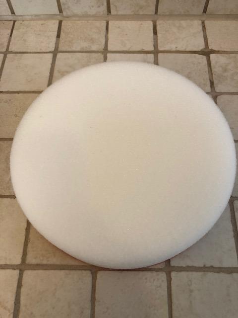 Bosch disque à polir 130 mm éponge grise excentrique