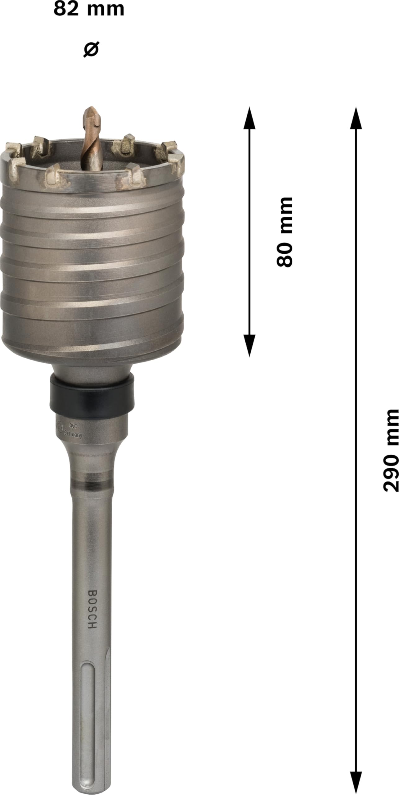 Bosch PRO SDS max-5 trépan béton 82 mm 160 mm