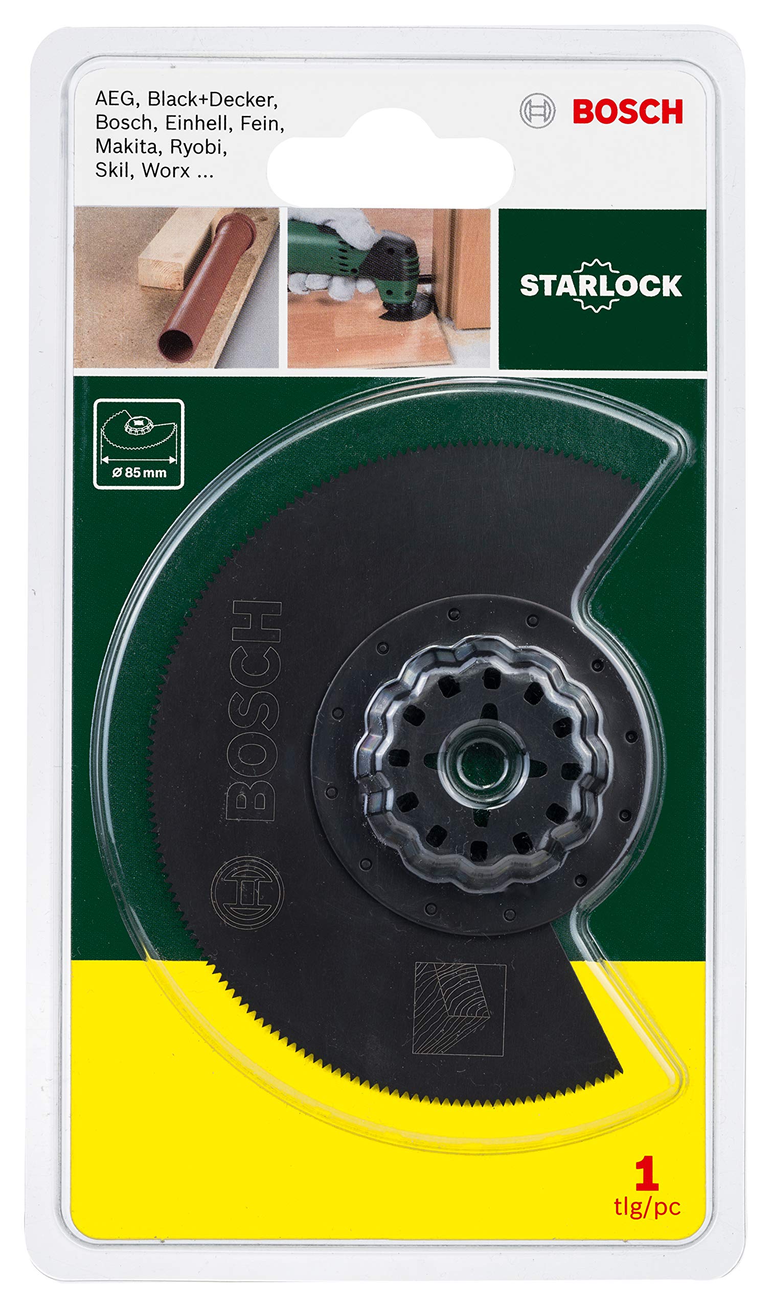Bosch ACZ 85 EC lame segment HCS bois 85 mm Starlock