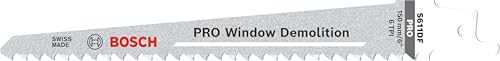 Bosch PRO Window S611DF lame scie sabre x100 démolition
