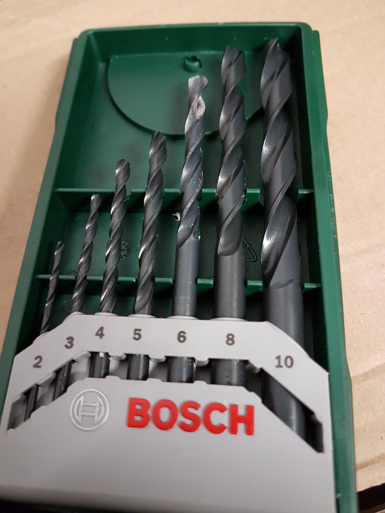 Bosch Mini X-Line 2607019673 coffret 7 forets métal 2-10 mm
