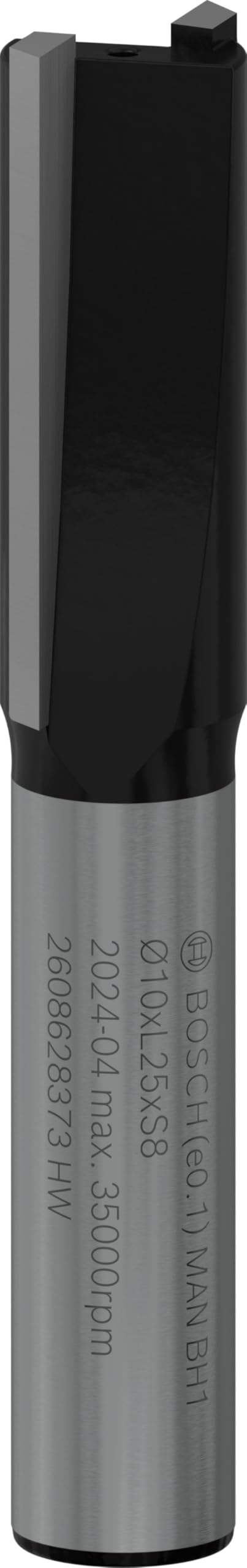 Bosch Fraise droite 8 mm 10x25,4x56 mm bois carbure
