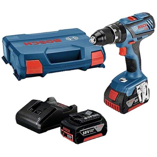 Bosch GSB 18V-28 perceuse percussion 18V 2x3,0Ah L-Case