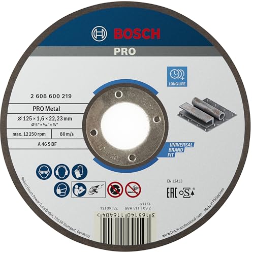 Bosch PRO Metal disque à tronçonner métal 125 mm