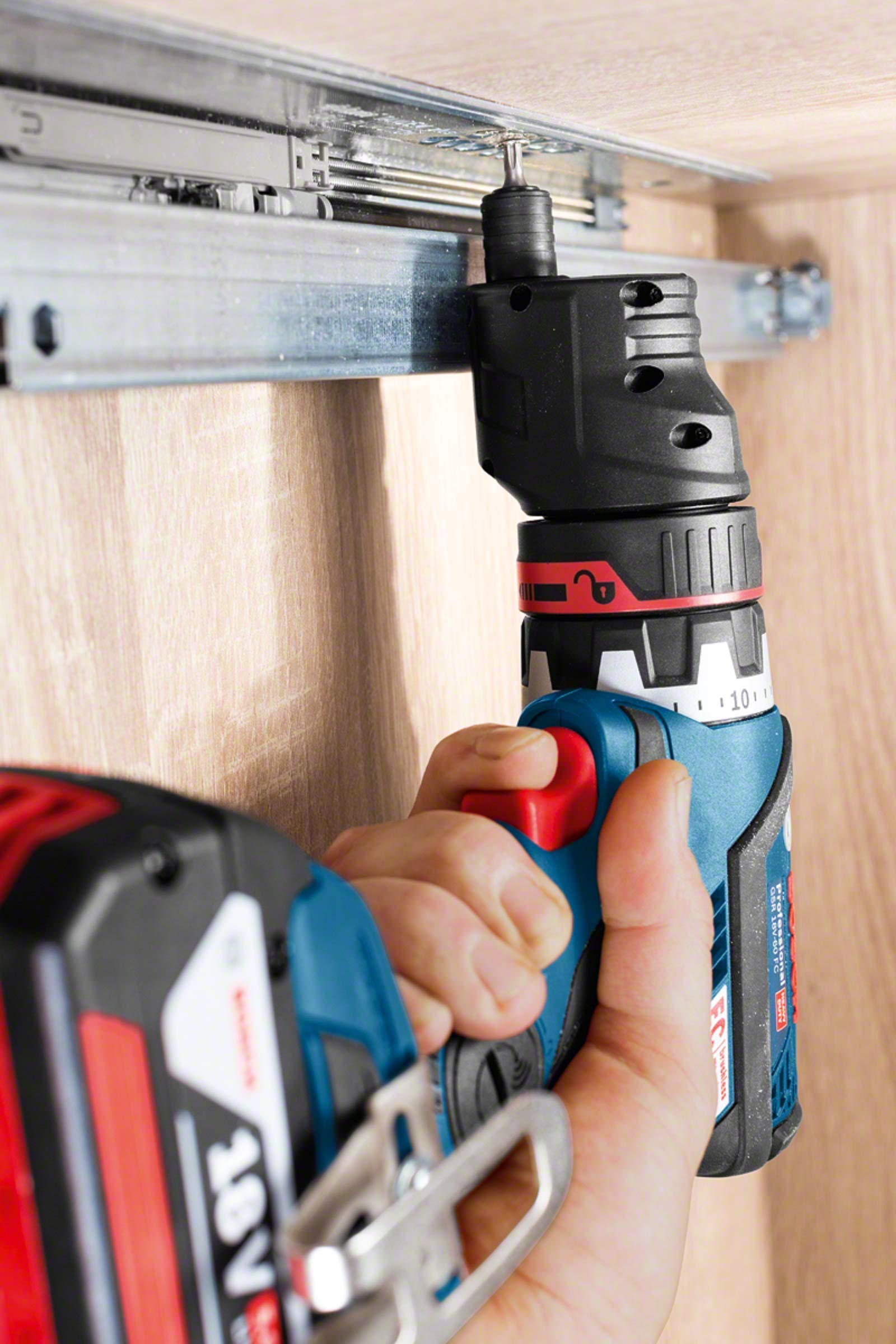 Bosch Perceuse-visseuse GSR 18V-60 FC FlexiClick L-BOXX