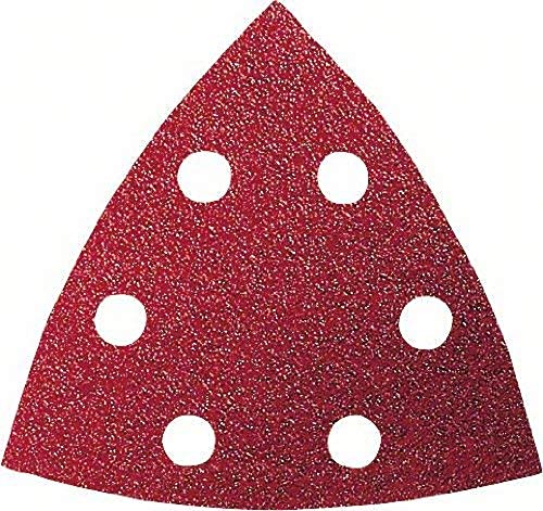 Bosch Set 10 feuilles abrasives delta 93 mm bois