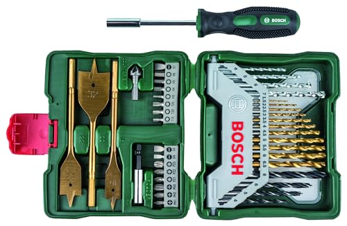 Bosch X-Line Titane coffret forets 40 pièces multi-matériaux