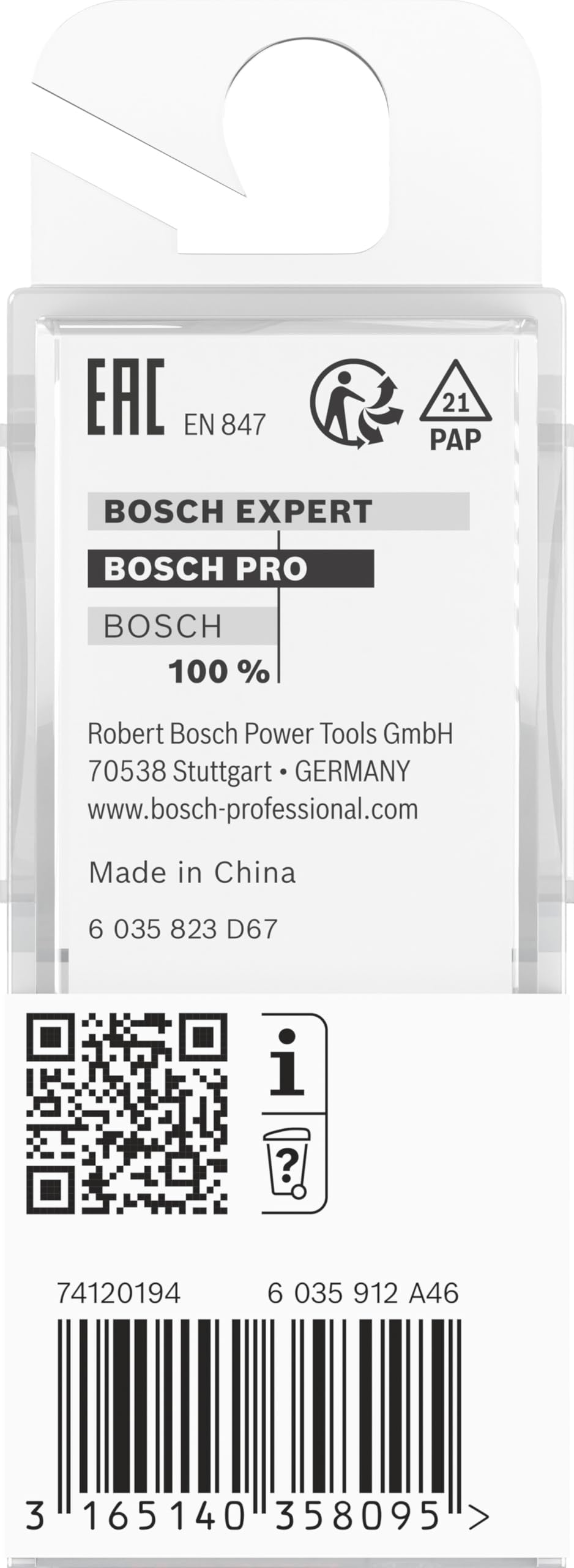 Bosch Fraise à araser 8 mm 12,7x25,4 mm carbure bois