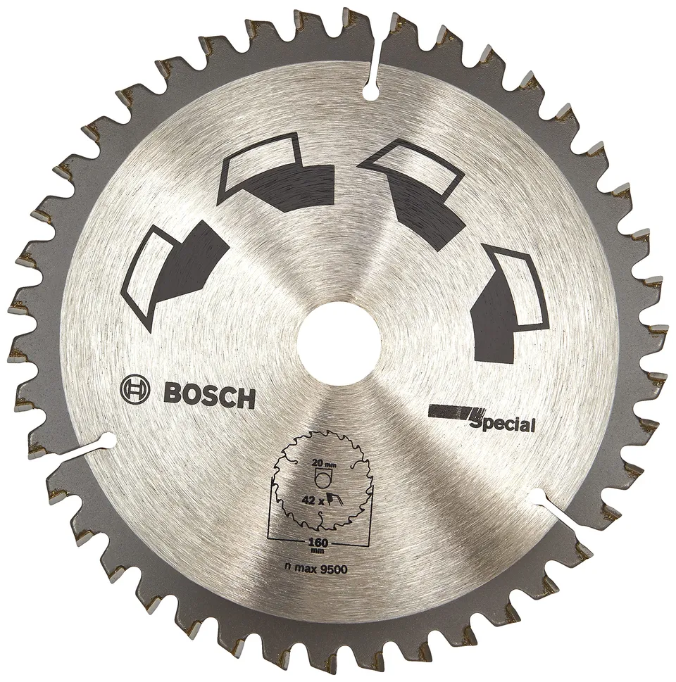 Bosch Lame scie circulaire Special 160 mm 42 dents bois alu