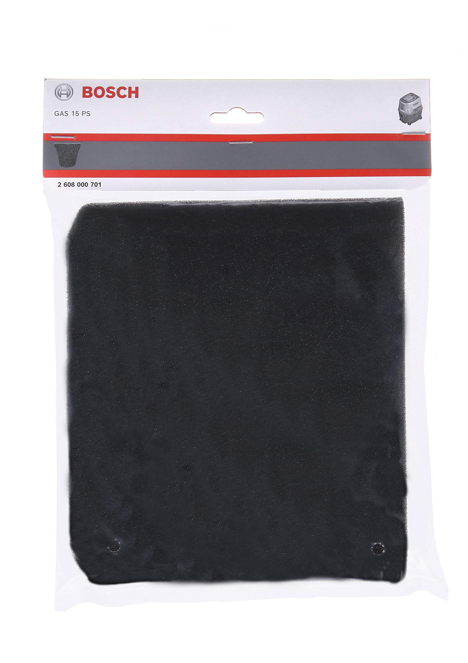 Bosch Professional filtre mousse GAS 15 PS gris aspiration liquide