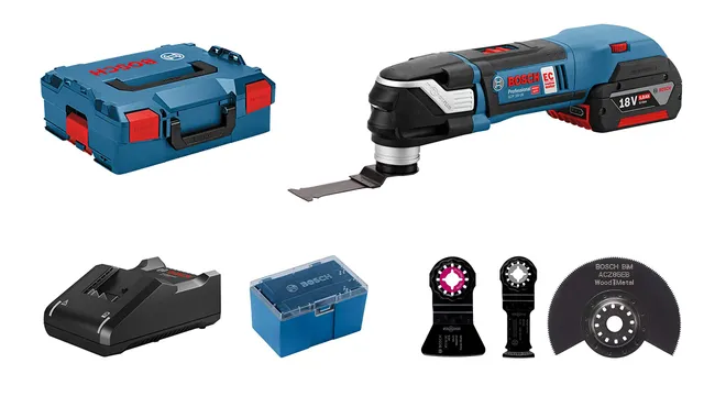 Bosch GOP 18V-28 outil multifonction 18V 5,0 Ah