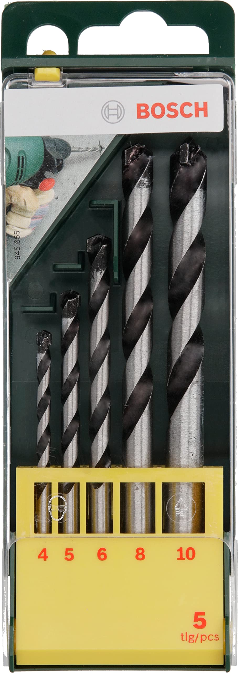 Bosch Forets coffret 5 forets béton 4-10 mm