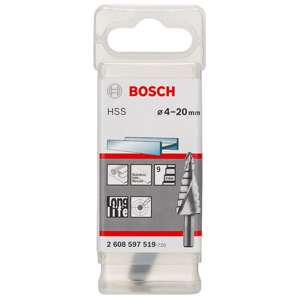 Bosch Fraise étagée HSS 50 mm queue 3 pans