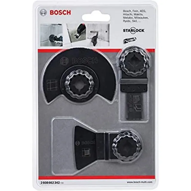 Bosch Coffret Carreleur Multifonction AIZ ATZ ACZ 3 pcs