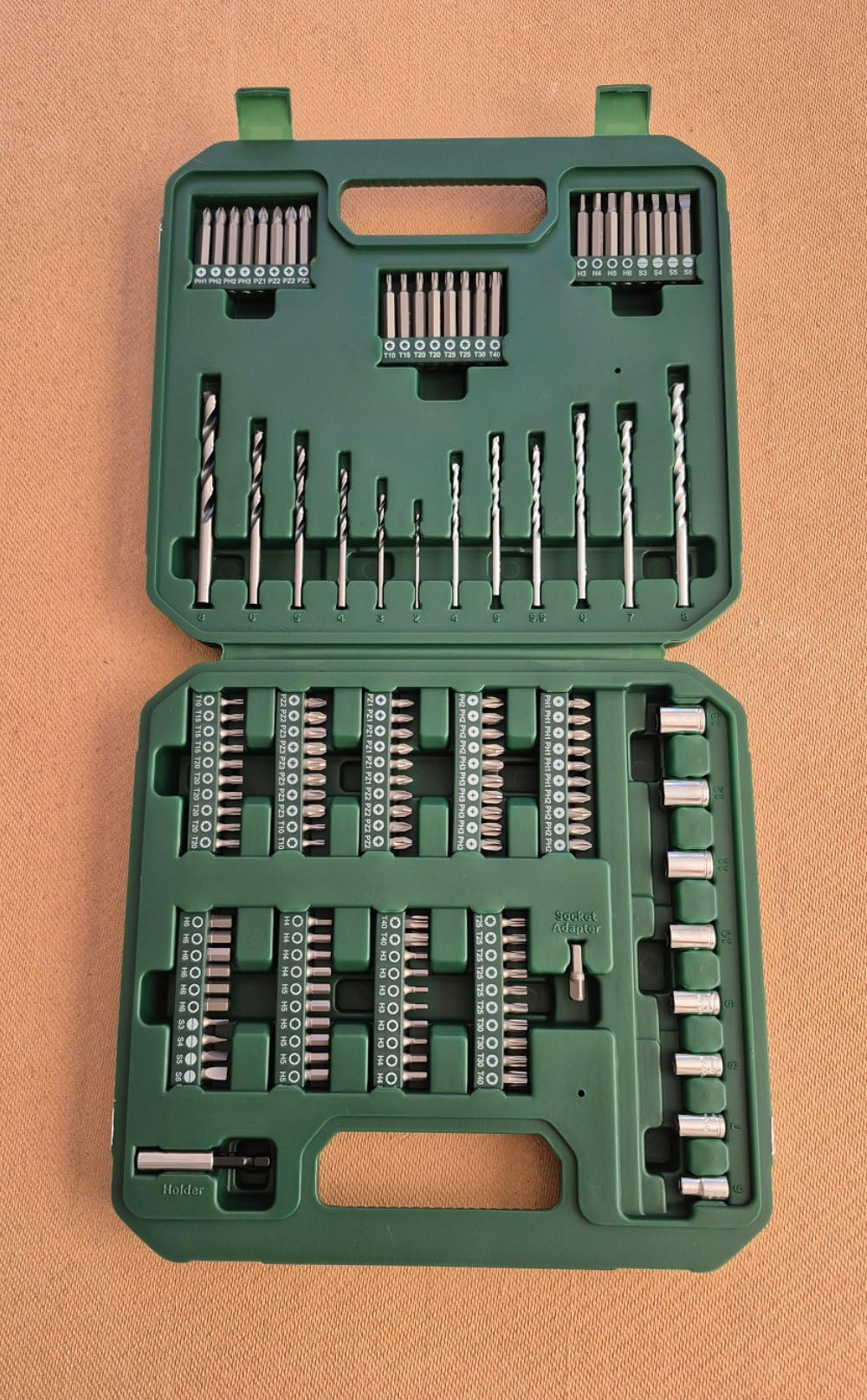 Bosch Sets combinés Grand 136 pièces coffret perçage vissage