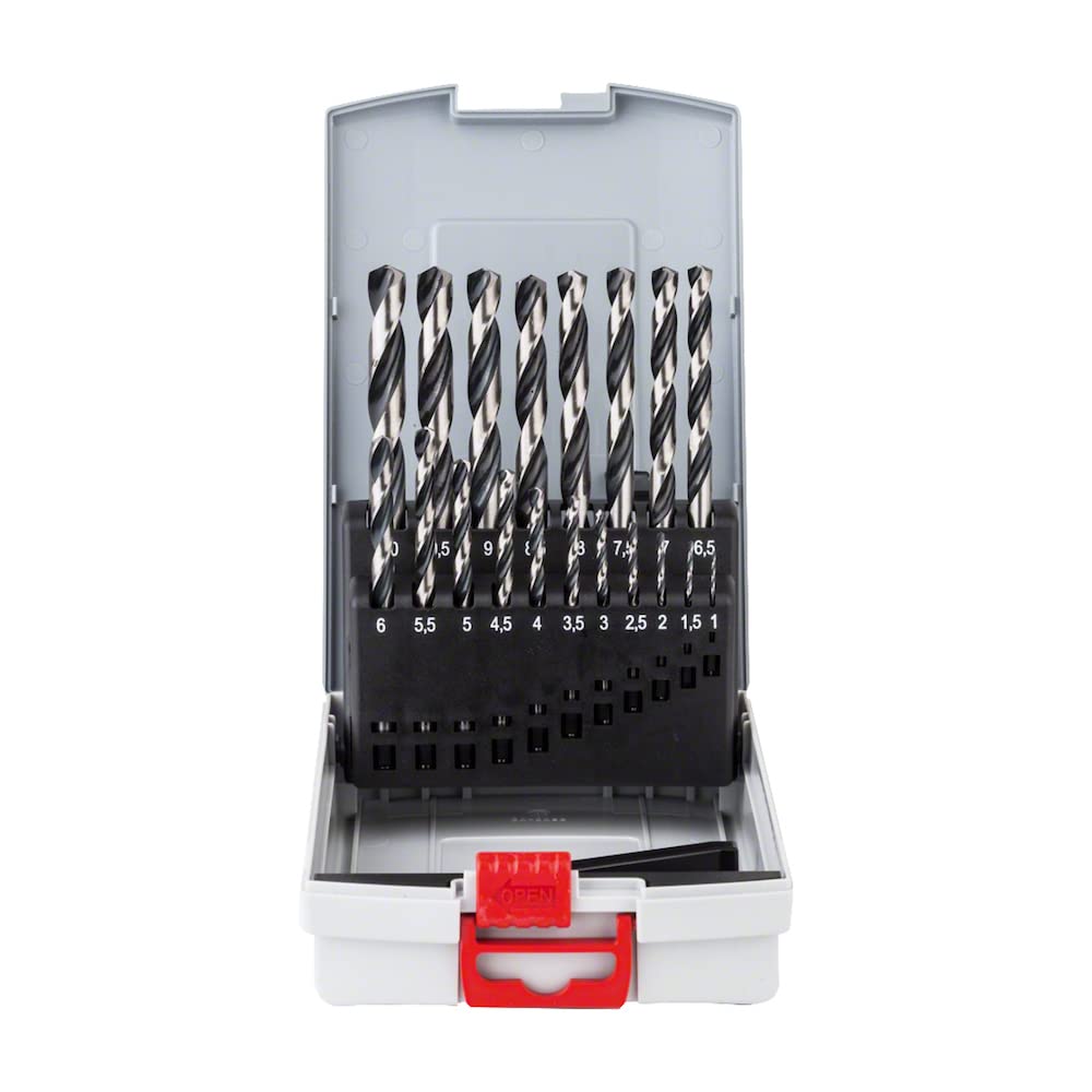 Bosch Forets PointTeQ coffret 19 forets métal 1-10 mm
