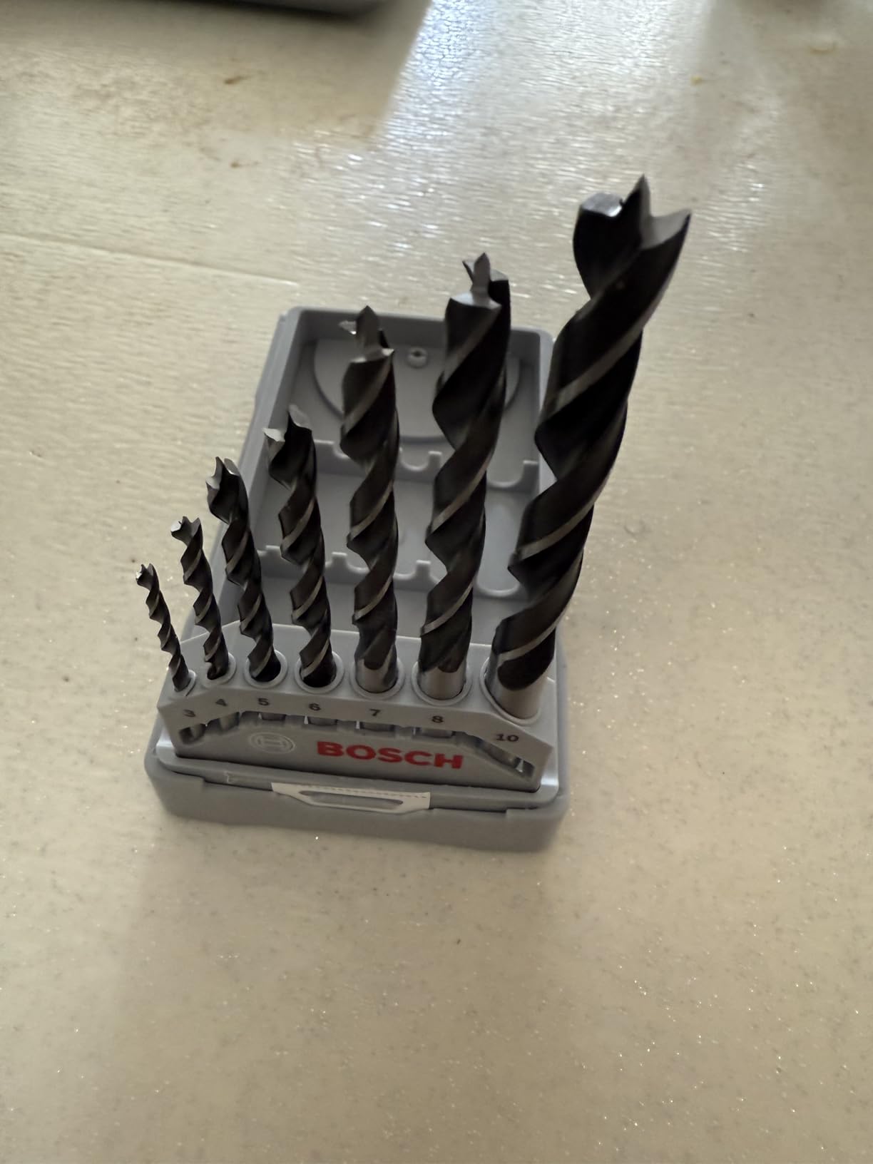 Bosch PRO Wood coffret forets bois 7 pièces 3-10 mm