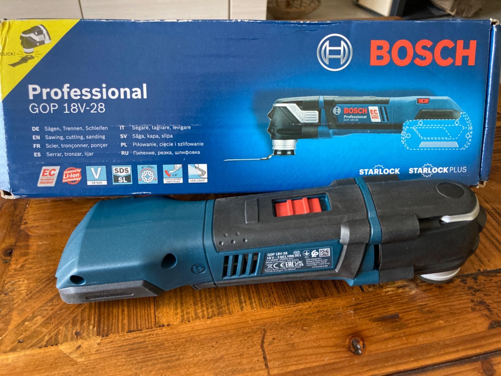 Bosch Découpeurs-ponceurs GOP 18V-28 outil multifonction nu 18V