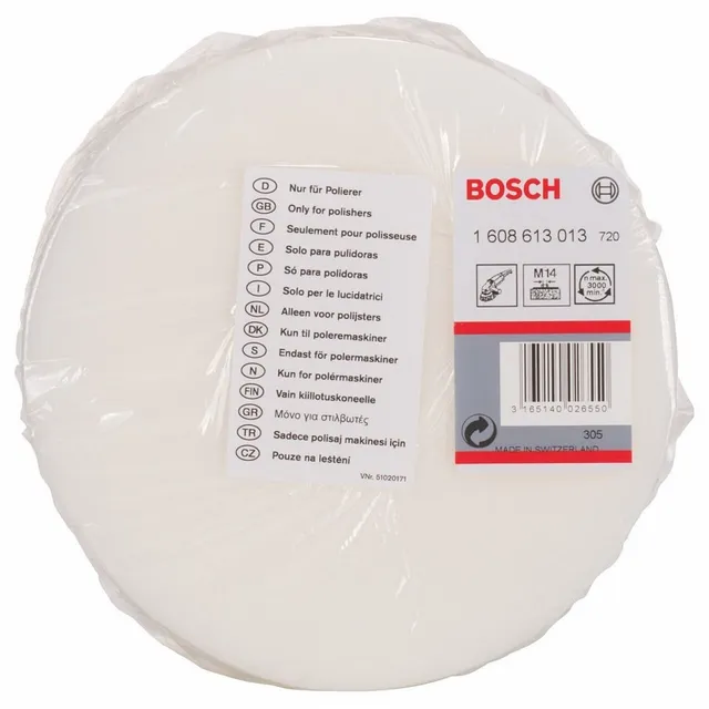 Bosch Éponge à polir M14 160 mm polisseuse