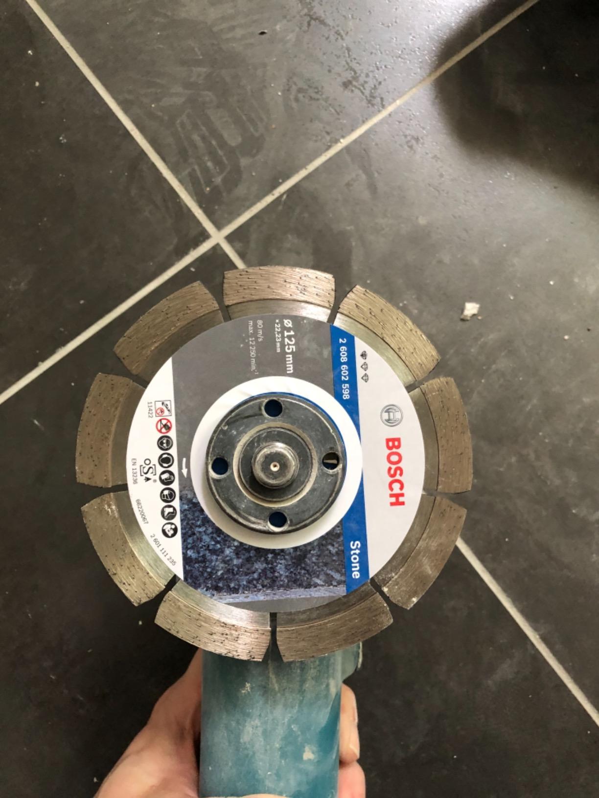 Bosch Standard for Stone disque diamant pierre 125 mm