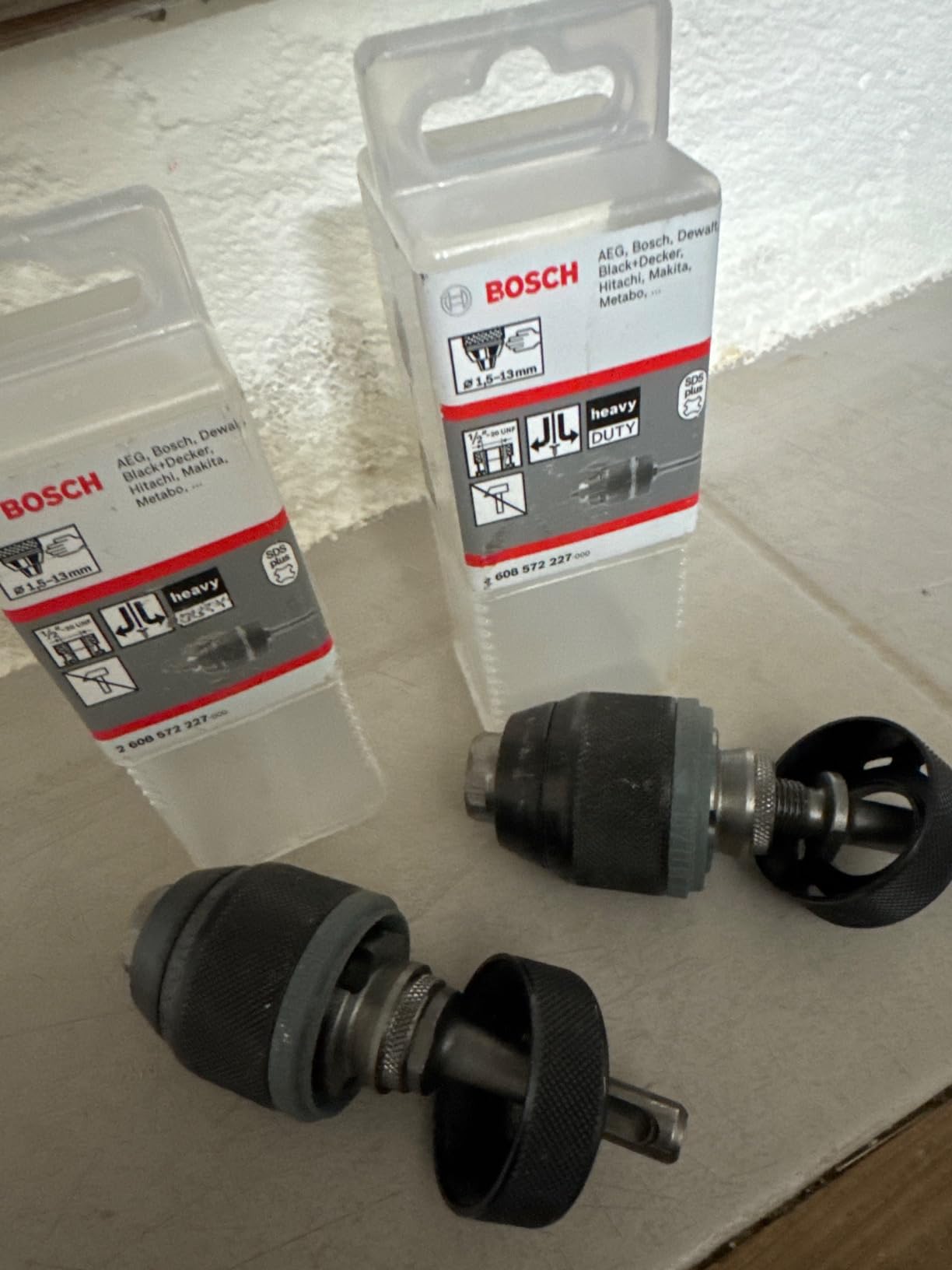 Bosch 2608572227 mandrin sans clé SDS-plus 13 mm
