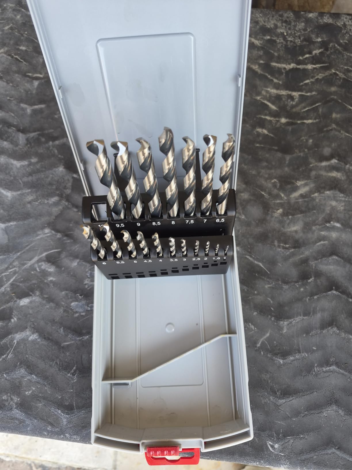 Bosch Forets PointTeQ coffret 19 forets métal 1-10 mm