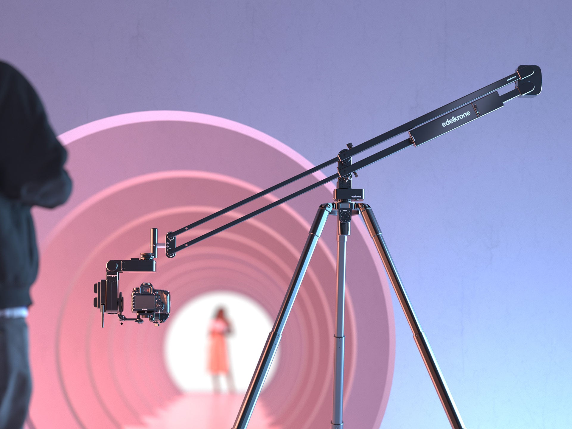 Edelkrone CineMaster Bundle kit grue JibPLUS HeadPLUS