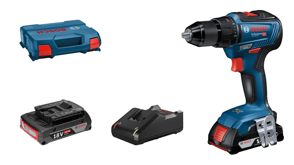 Bosch GSR 18V-55 perceuse-visseuse 18V 55 Nm L-Case 2x2,0 Ah