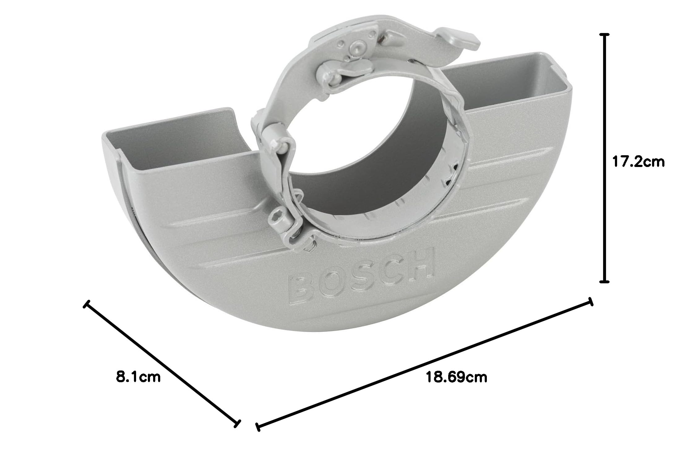 Bosch capot protection tronçonnage 180 mm fixation vis
