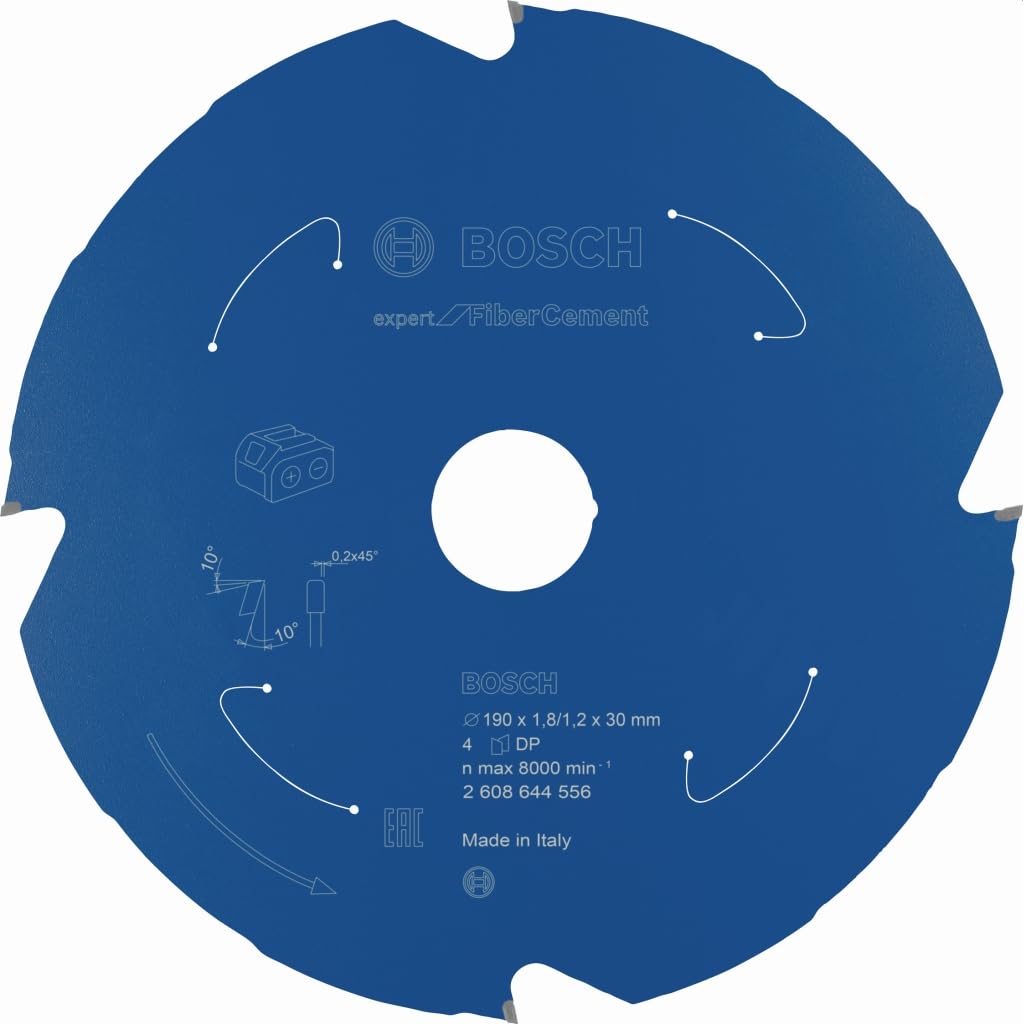 Bosch Lame circulaire EXPERT 160x20 mm fibrociment sans fil