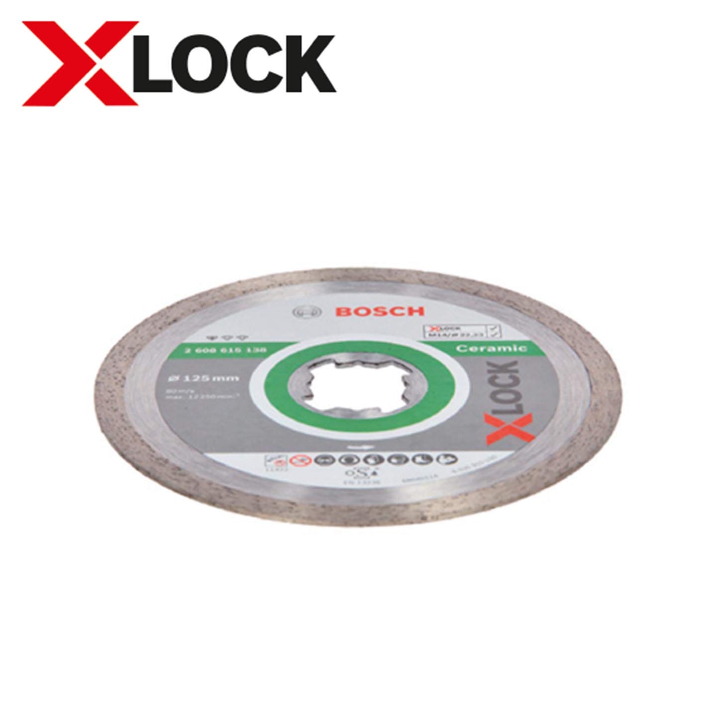 Bosch X-LOCK Disque Diamant Céramique 115 mm