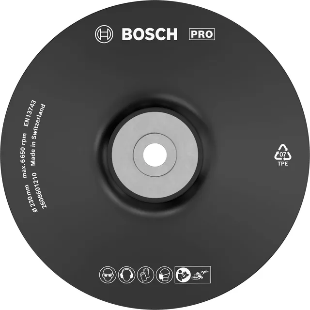 Bosch PRO Backing Pad plateau de ponçage M14 230 mm