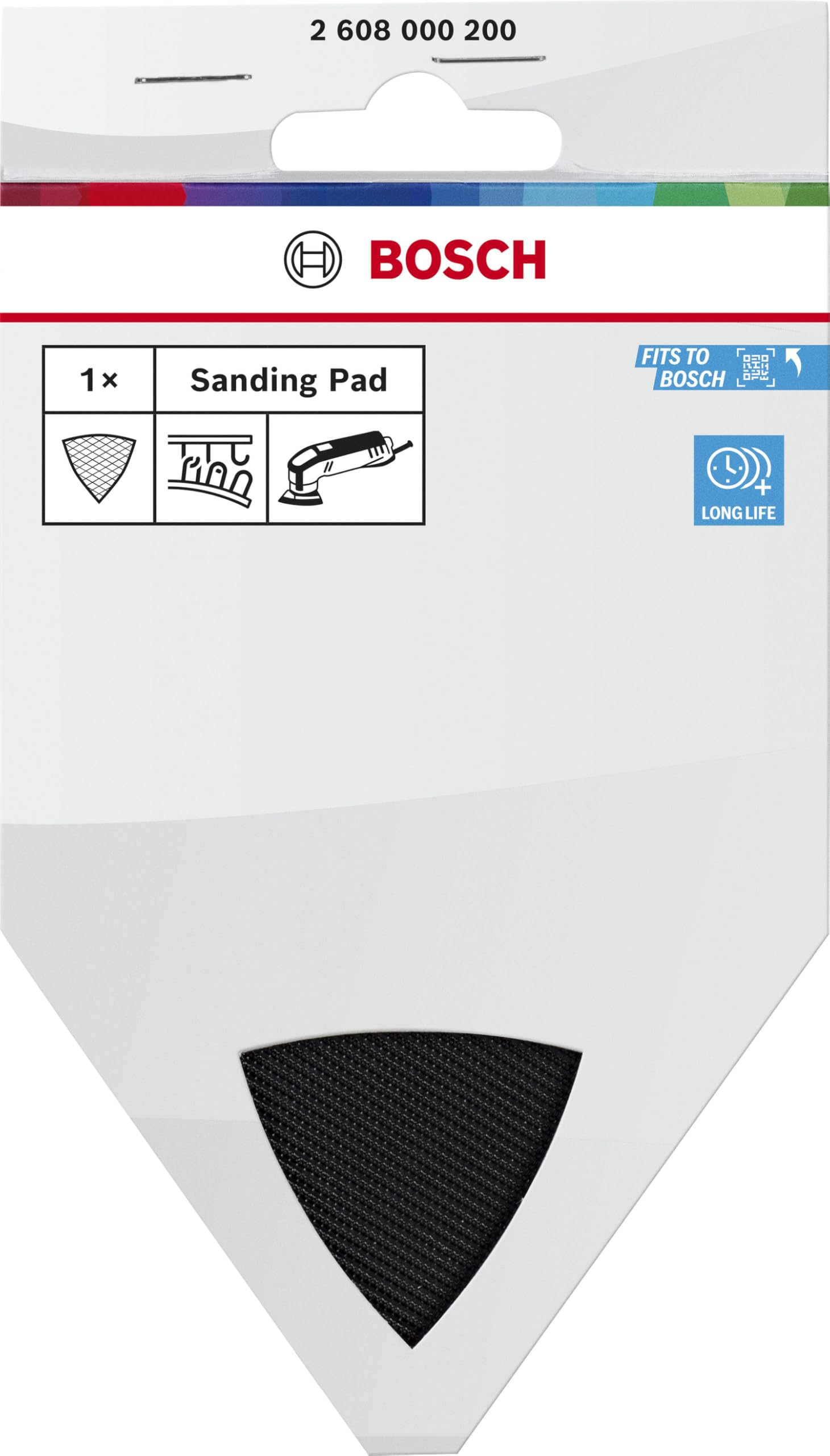 Bosch Abrasifs plateau de ponçage ponceuse vibrante auto-agrippant