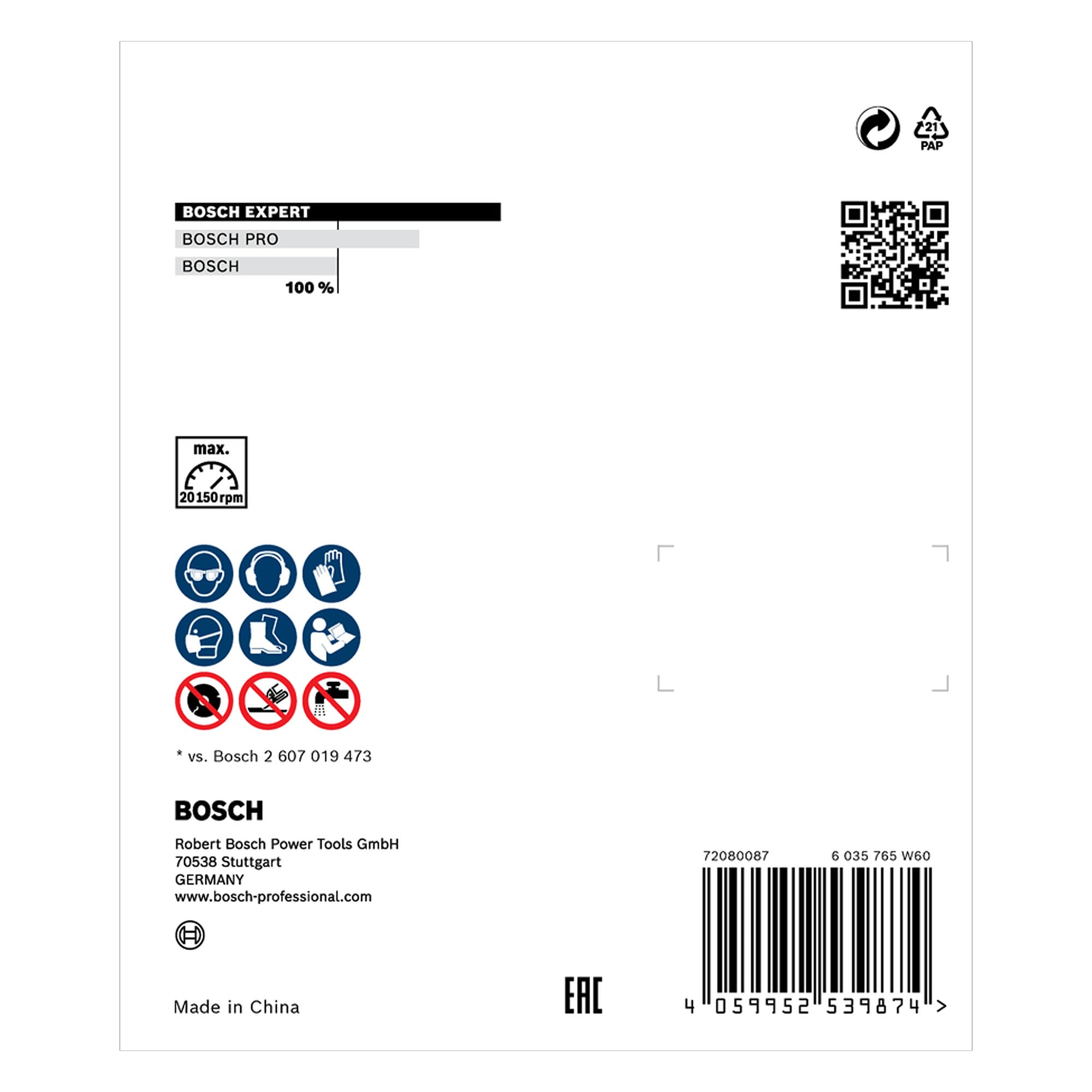 Bosch Expert HardCeramic disque diamant 76 mm carrelage dur