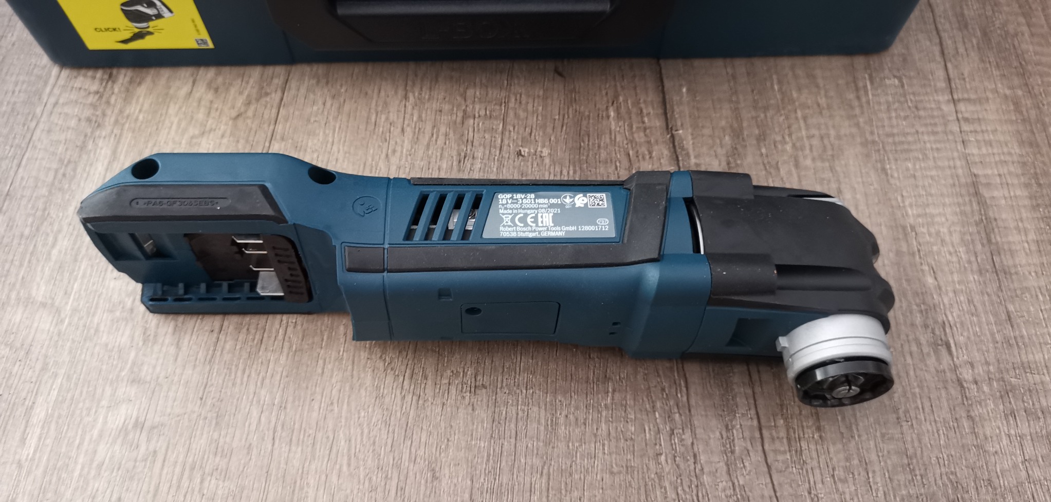 Bosch GOP 18V-28 Découpeur-Ponceur Sans Fil StarlockPlus