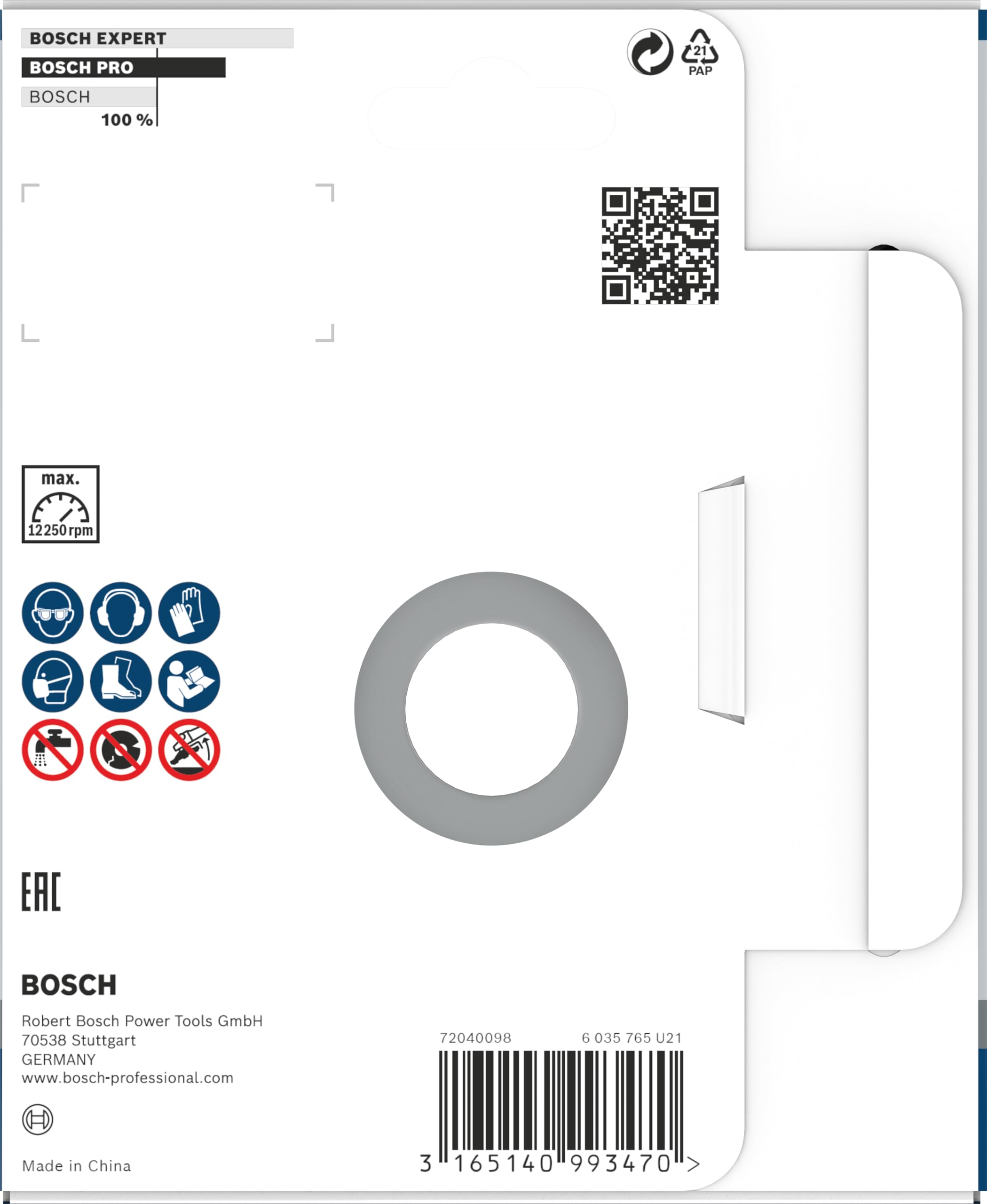 Bosch Meule assiette diamant béton 125 mm