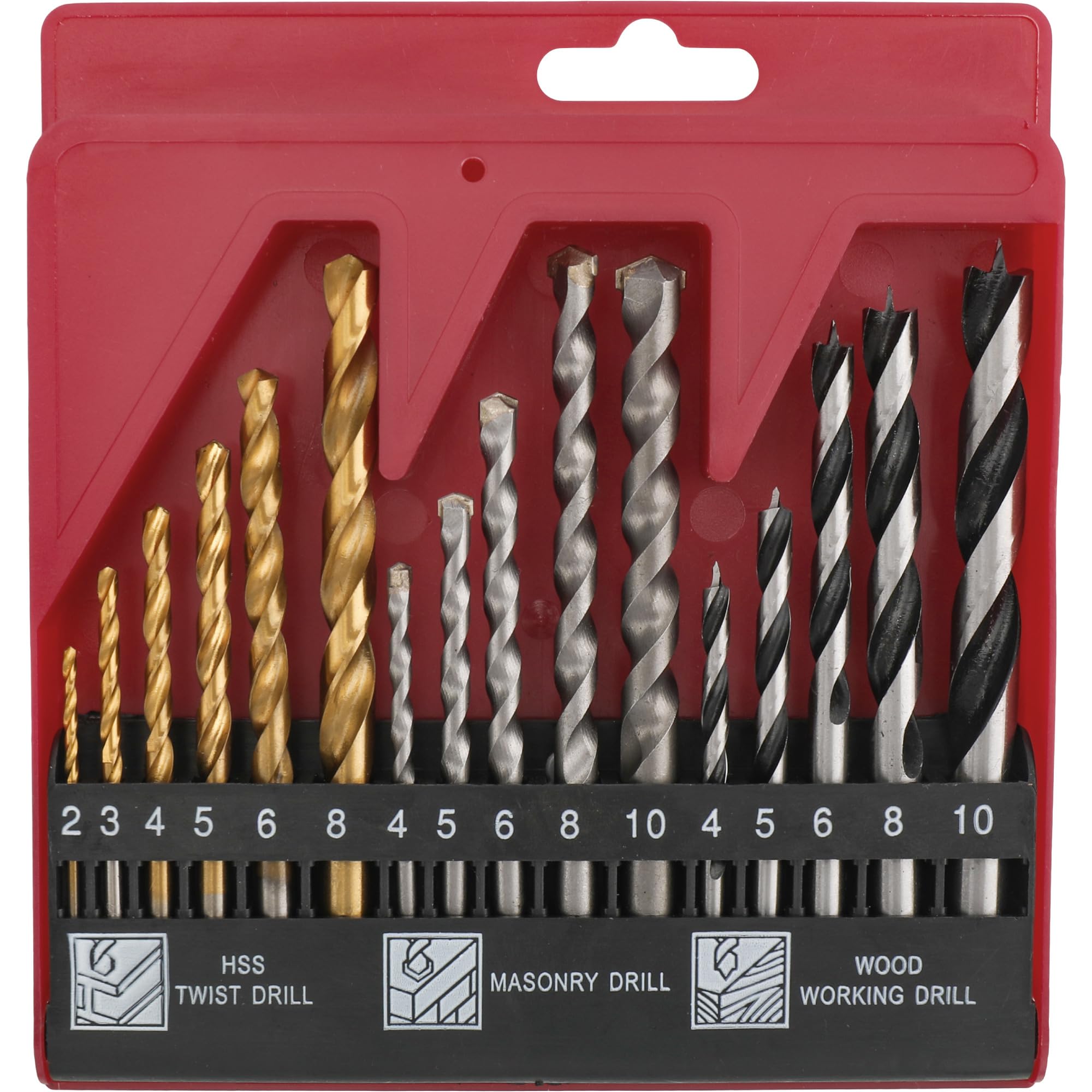 Hi-Spec Screwdriver Bit Sets coffret forets 16 pièces métal