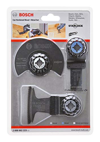 Bosch Starlock jeu 3 lames plongeantes bois métal