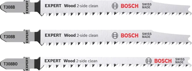 Bosch Expert Wood 2-Side Clean 3 lames T308B/BO 117 mm