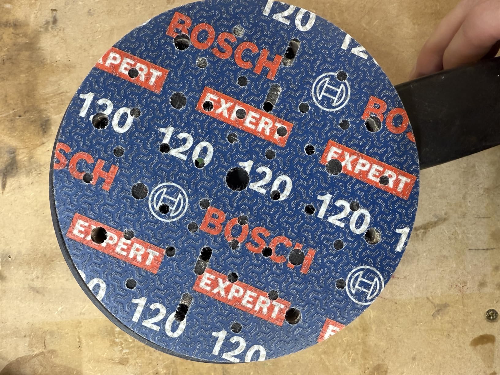 Bosch Expert O780 disque abrasif 150 mm 55 pièces assortiment