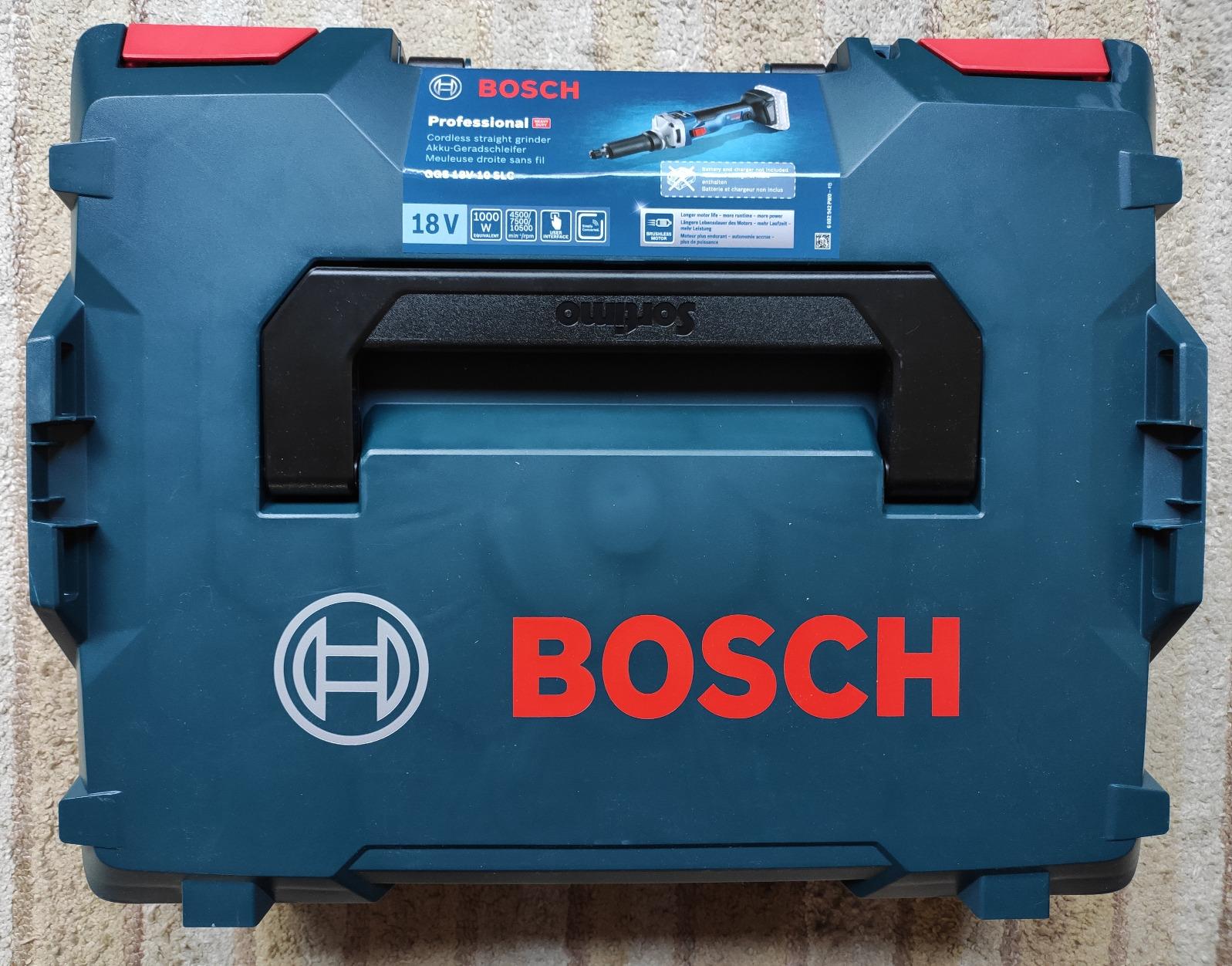 Bosch GGS 18V-10 SLC Meuleuse droite 18V carton