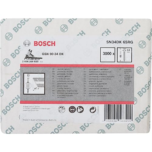 Bosch PRO SN34CH R clous bande 90 mm 2500 pcs galvanisé