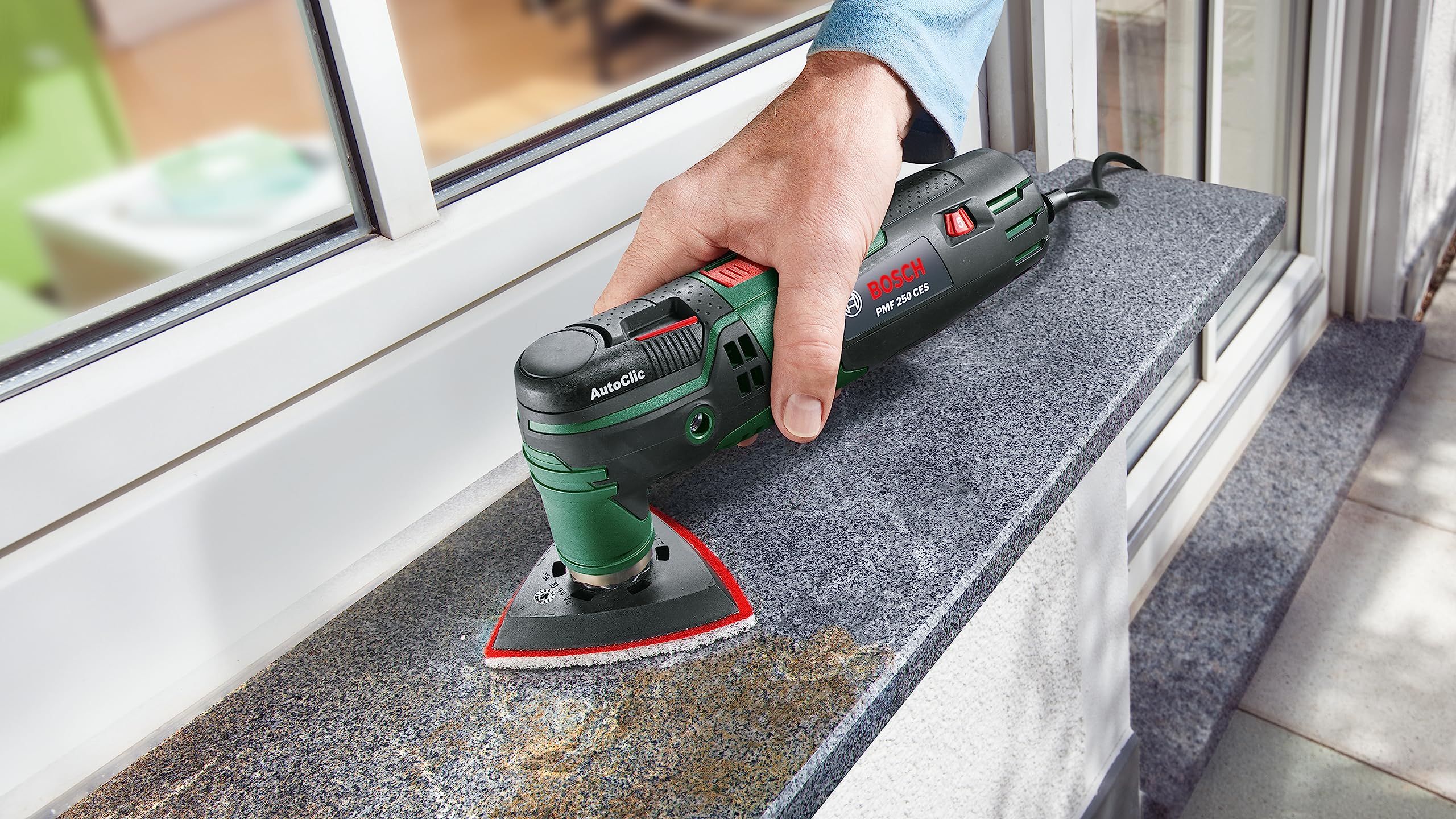 Bosch AVZ 93 G plateau abrasif Delta Starlock PMF