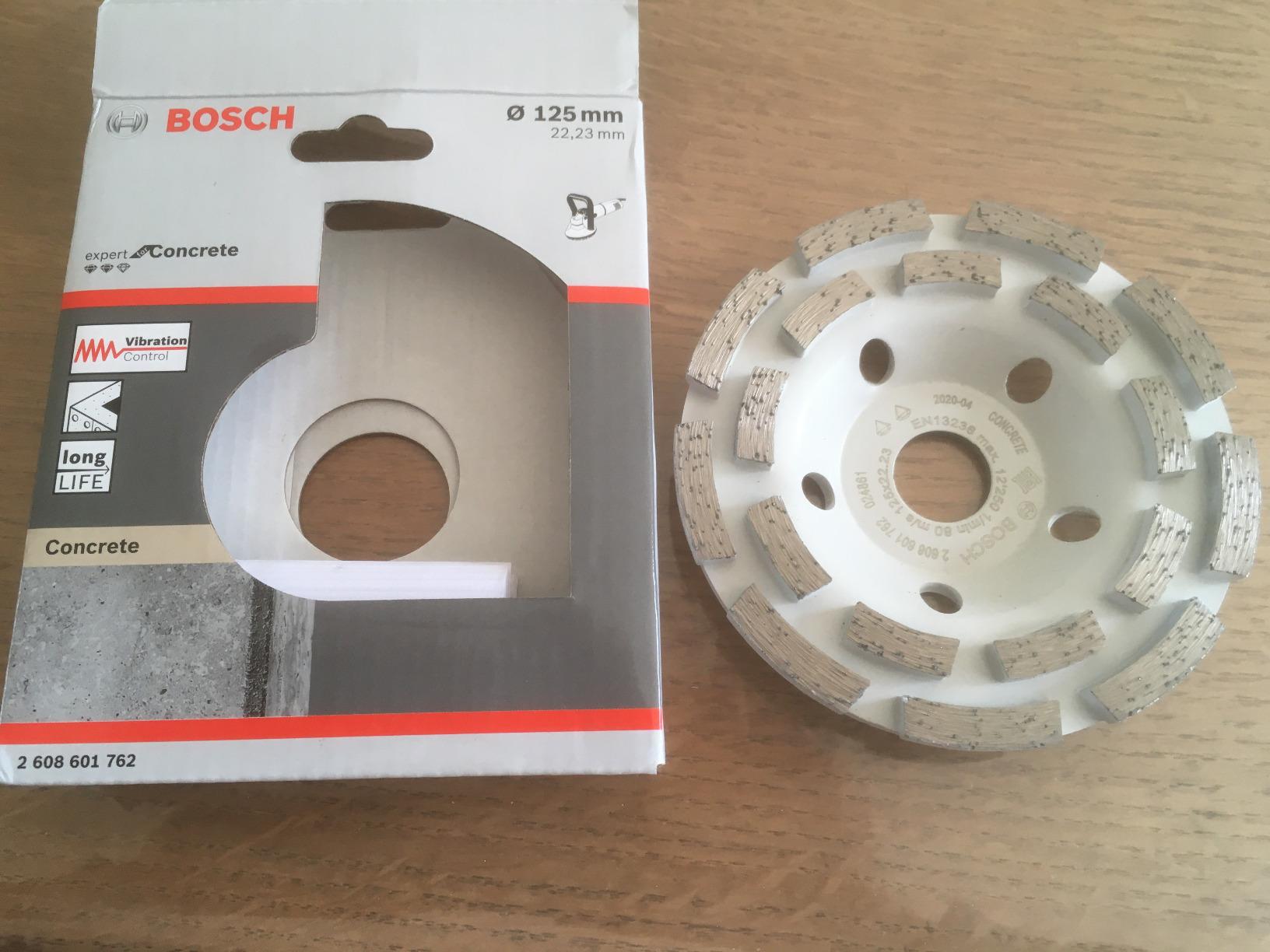 Bosch Meule assiette diamant béton 125 mm