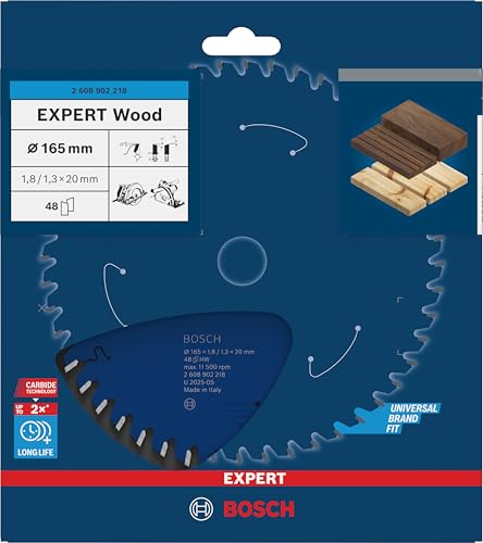 Bosch EXPERT Wood lame circulaire bois Ø165 mm 48 dents