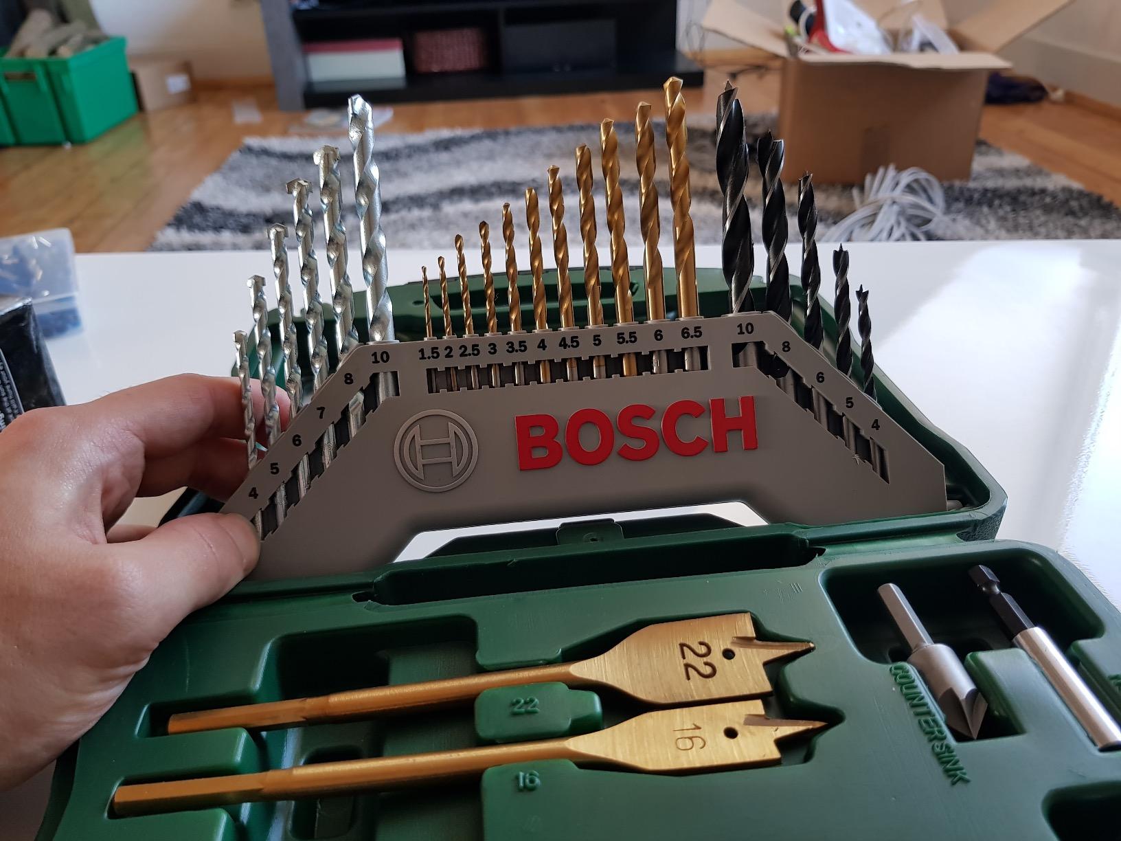 Bosch X-Line coffret forets embouts 50 pièces titane