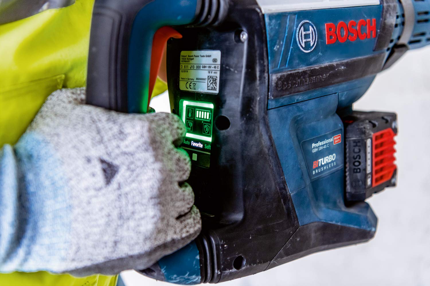 Bosch GBH 18V-45 C perforateur BITURBO SDS max seul