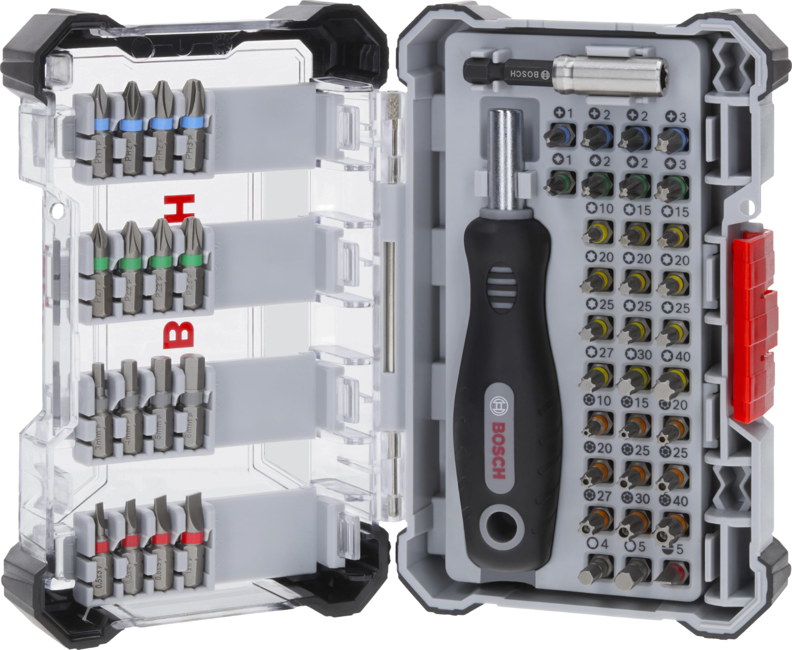Bosch Coffret embouts Extra Hard 50 pièces vissage